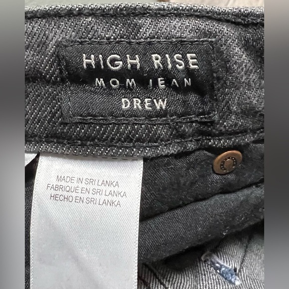 NWT Lucky Brand High Rise Drew Mom Jeans Distressed Casual Denim Cuffed Straight - Picture 15 of 16